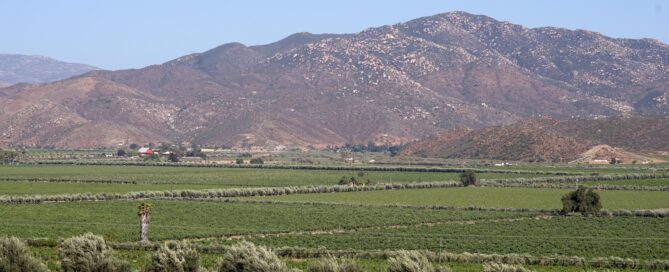 The valley view from a Mutiny Retreat